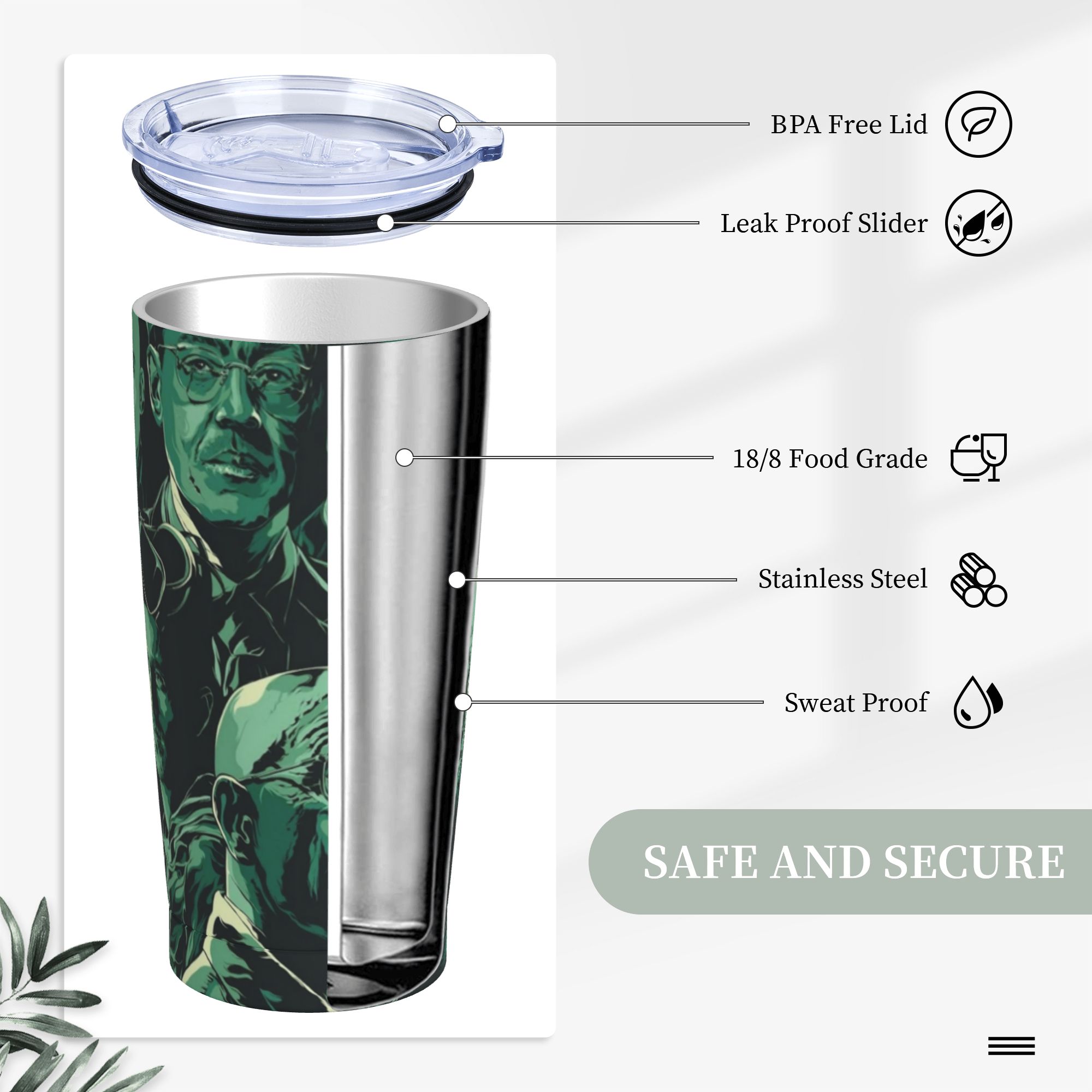 Breaking Bad Walter White Insu – Tumbler 20Oz White Bewertung und Preis