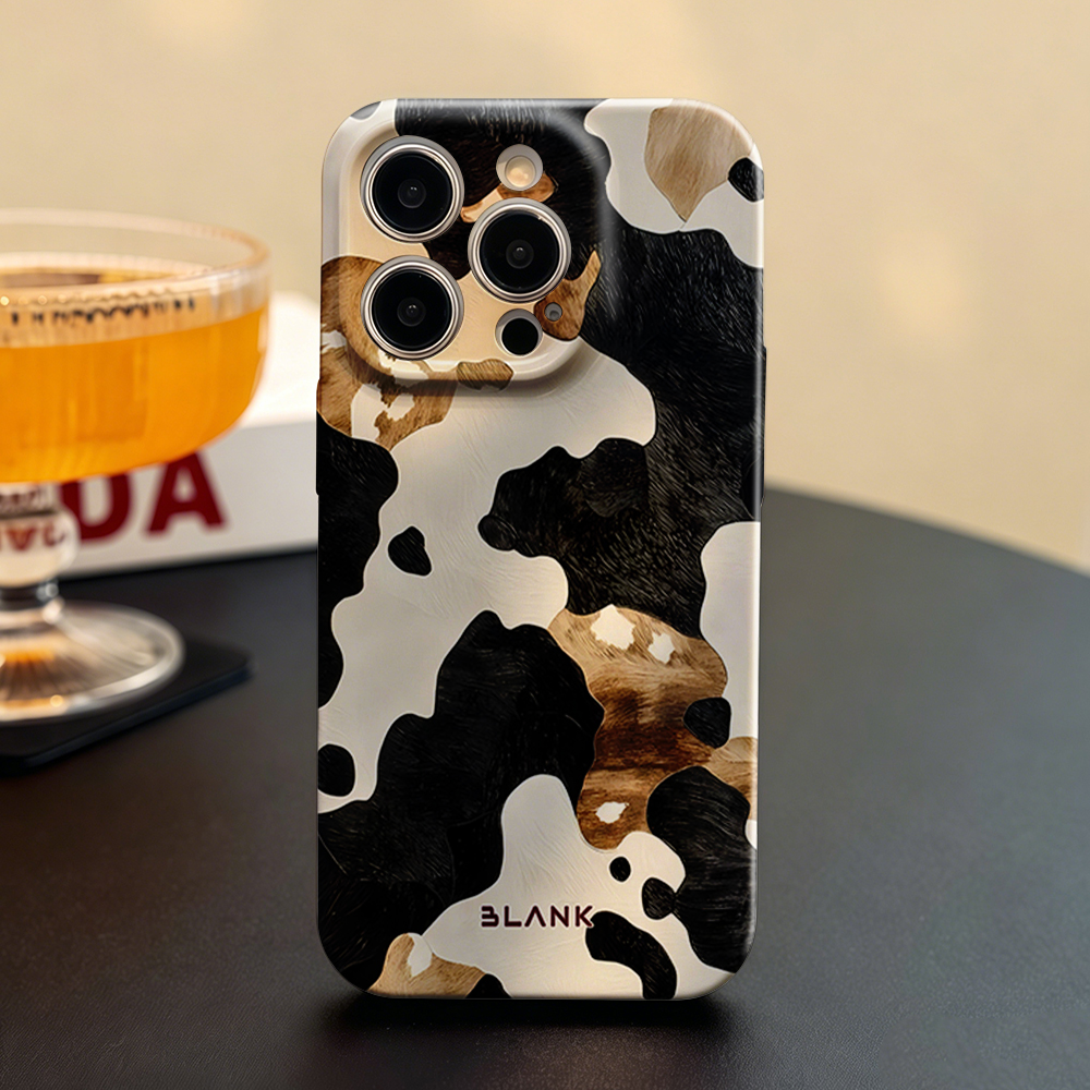 Mocha Cow Print For iPhone 17  – Phone Case Blank Print Bewertung und Preis