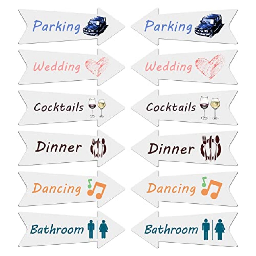 Blank Arrow Signs with Stakes  – Yard Sign Blank Bewertung und Preis