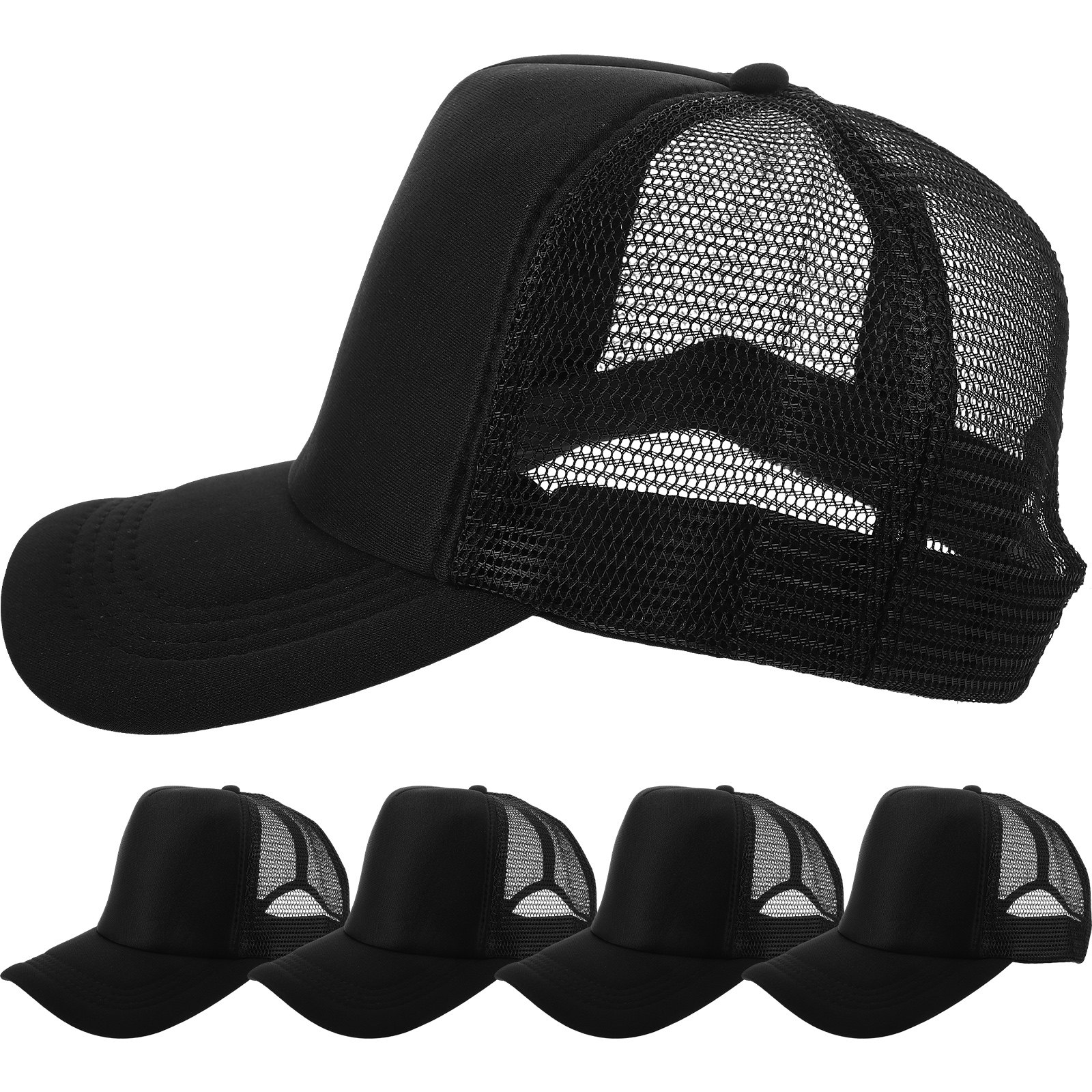 10 Black DIY Blank Mesh Baseba – Hat Sublimation Blank Bewertung und Preis