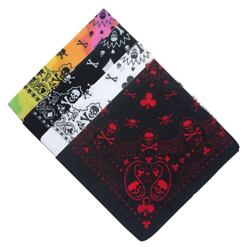 55cm White Black Red Skull Pok – Bandana Blank White Bewertung und Preis