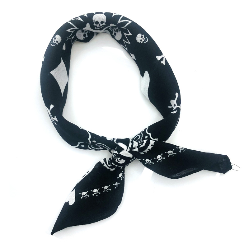 55cm White Black Red Skull Pok – Bandana Blank White Bewertung und Preis