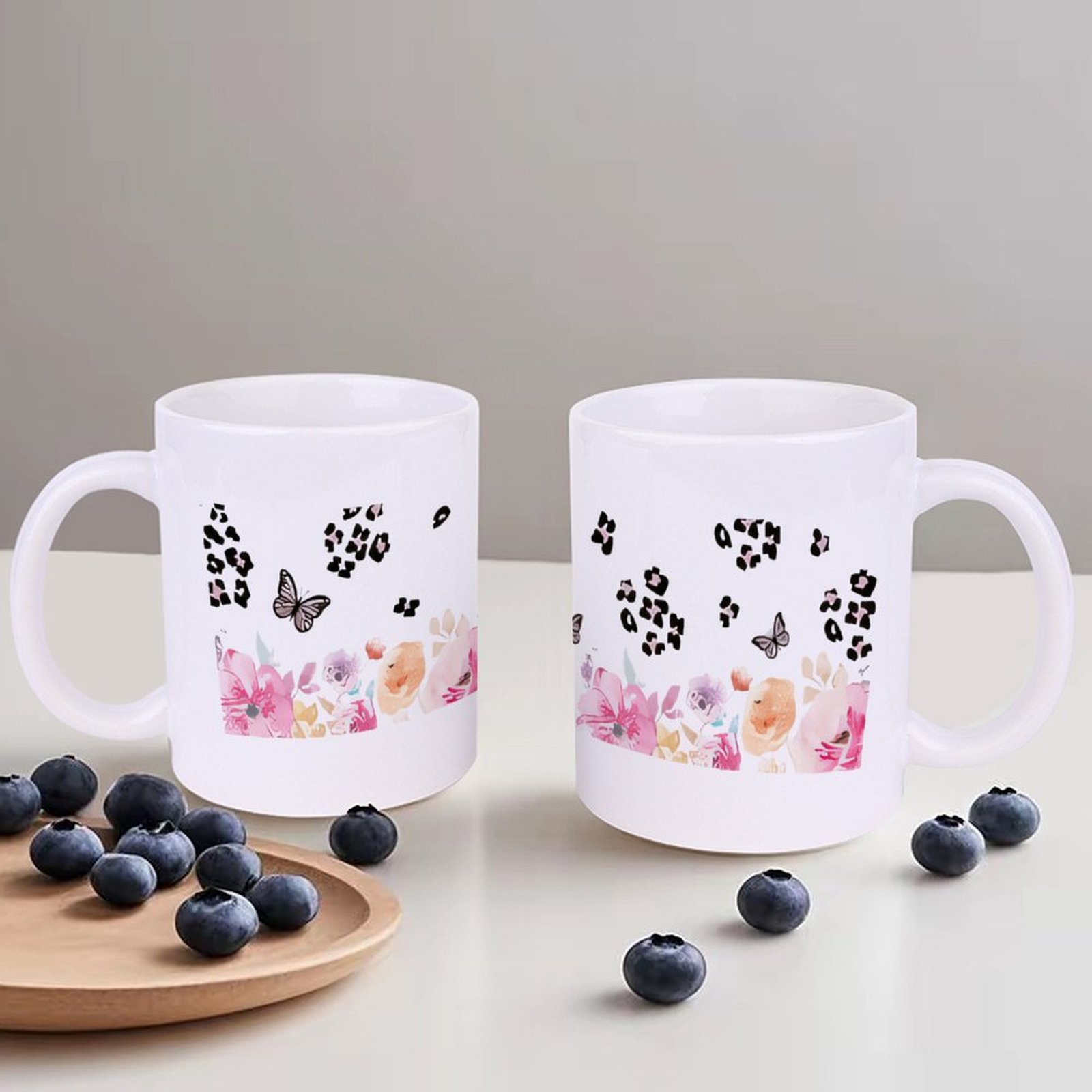 A Watercolor Painting Of Flowe – Sublimation Mug White Bewertung und Preis
