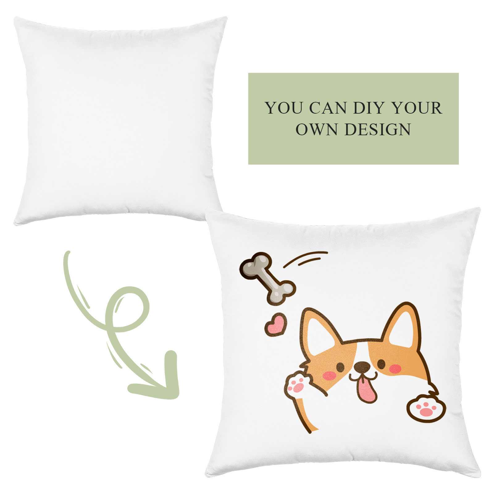 4Pcs Sublimation Pillow Cover  – Pillow Cover Sublimation Bewertung und Preis