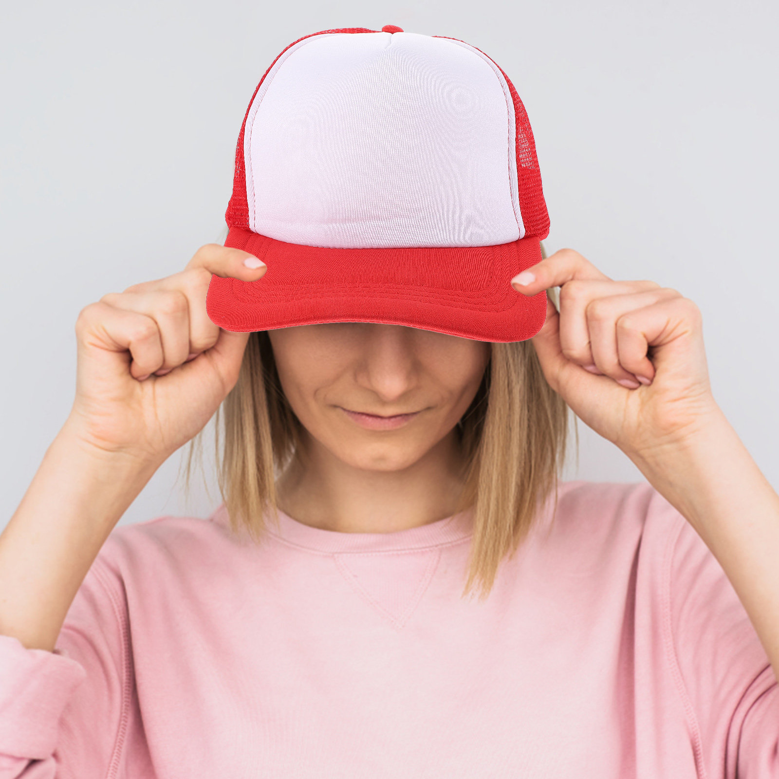 10pcs Blank Mesh Baseball Caps – Hat Sublimation Blank Bewertung und Preis