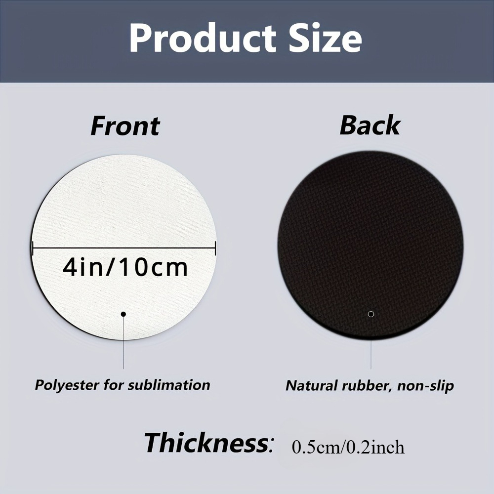 20/60pcs Coasters, Blank Heat- – Coaster Sublimation Blank Bewertung und Preis