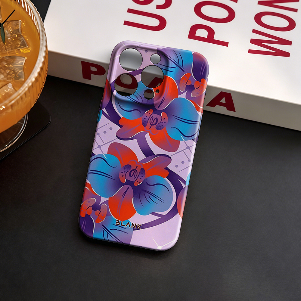 Blue and Green Floral Print Fo – Phone Case Blank Print Bewertung und Preis