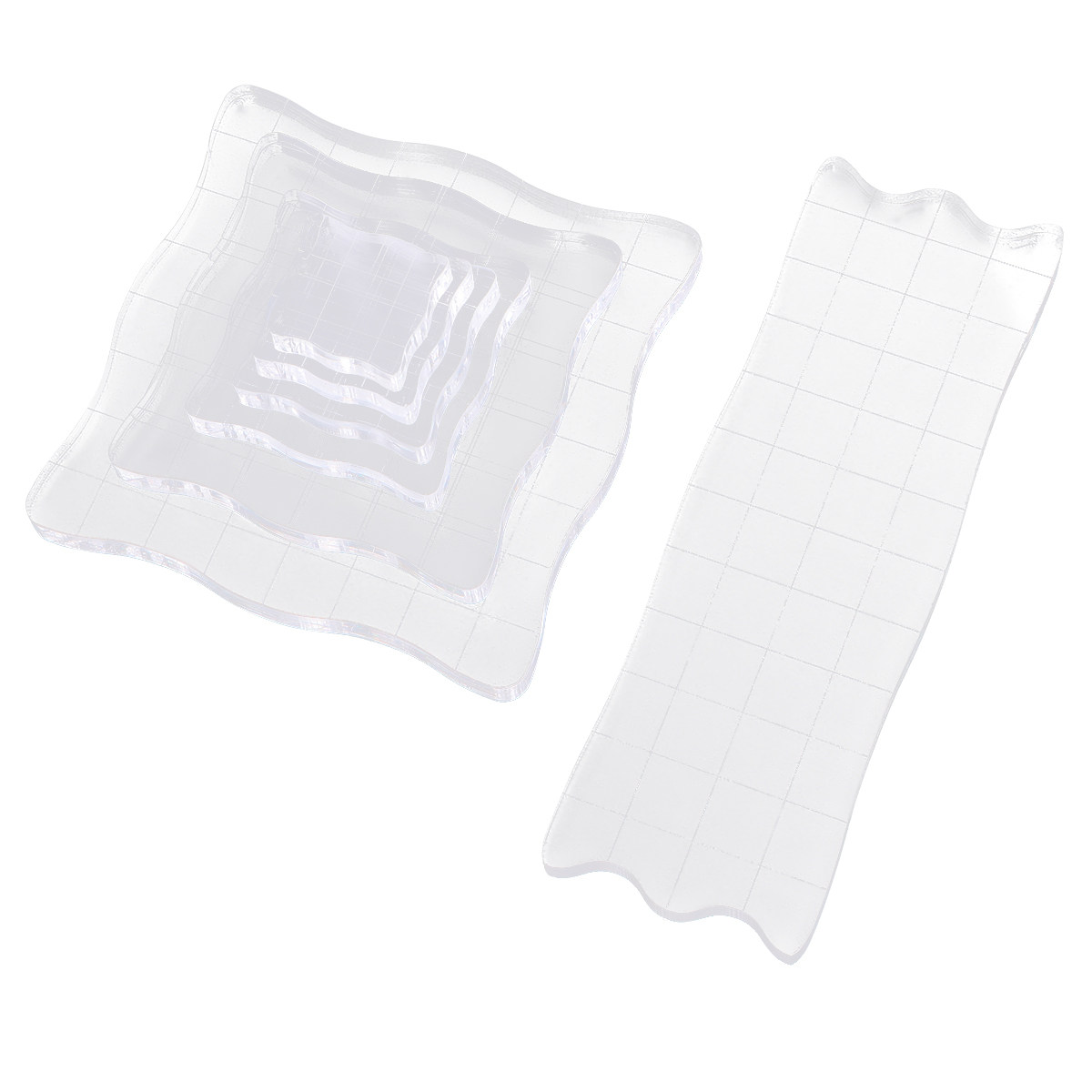 7Pcs Creative Acrylic Seal Blo – Photo Acrylic Block Bewertung und Preis