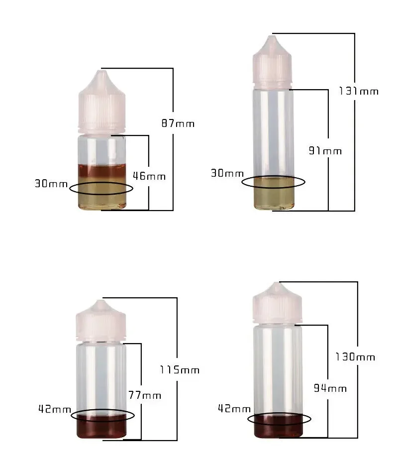 50PCS 30/60/100/120ml Empty Pl – Water Bottle Blank Bewertung und Preis