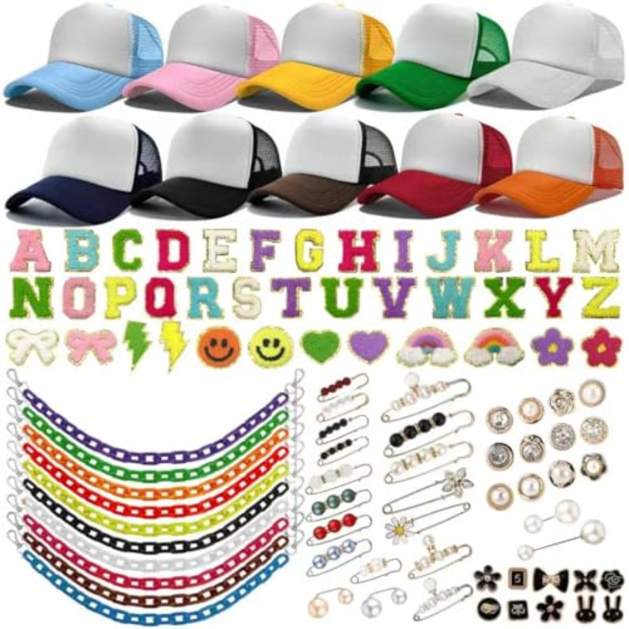 10 Pack Blank Trucker Hats DIY – Hat Sublimation Blank Bewertung und Preis