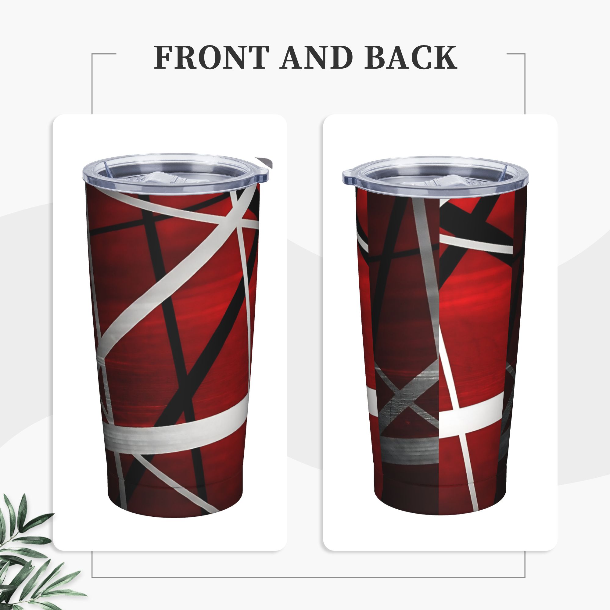 V-Van Halens Red Black White T – Tumbler 20Oz White Bewertung und Preis