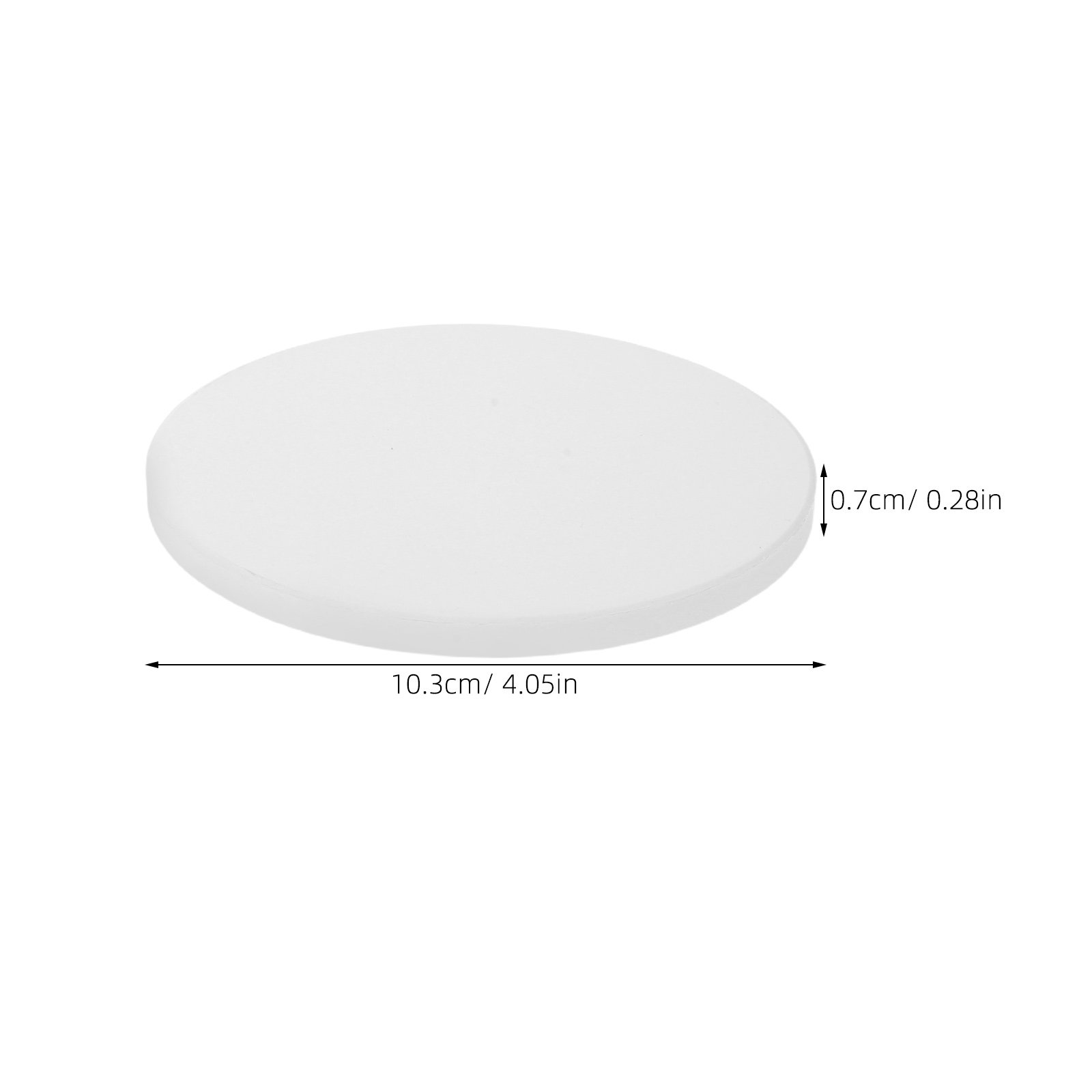 12Pcs White Round Ceramic Coas – Coaster Sublimation Blank Bewertung und Preis