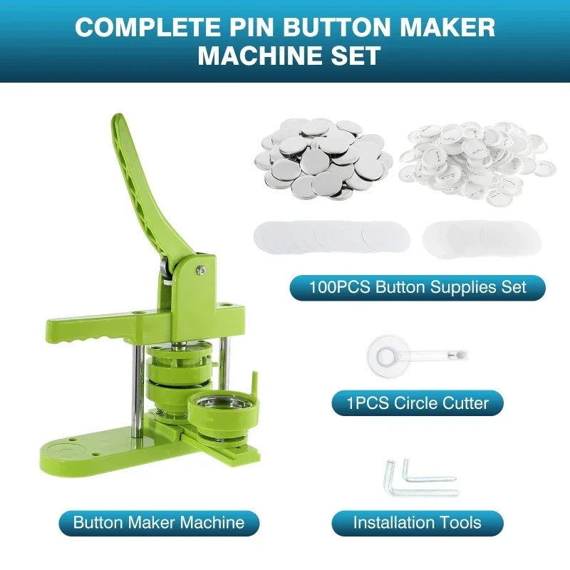 25/32/37/44MM Button Maker Mac – Button Badge Blank Bewertung und Preis