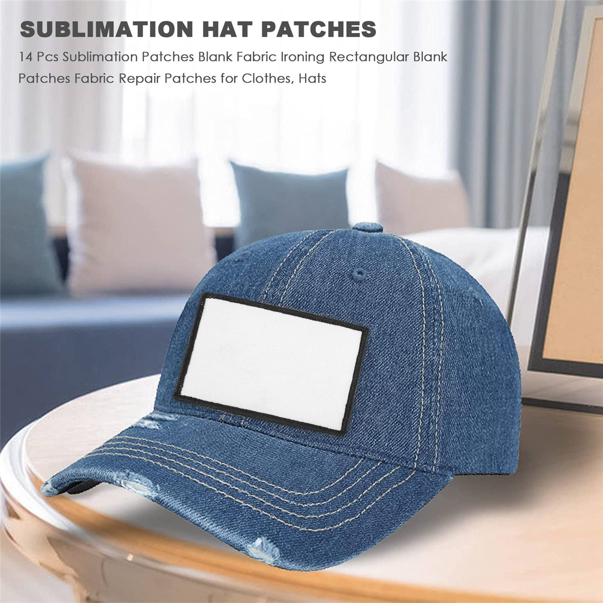 ABVA-14 Pcs Sublimation Patche – Hat Sublimation Blank Bewertung und Preis