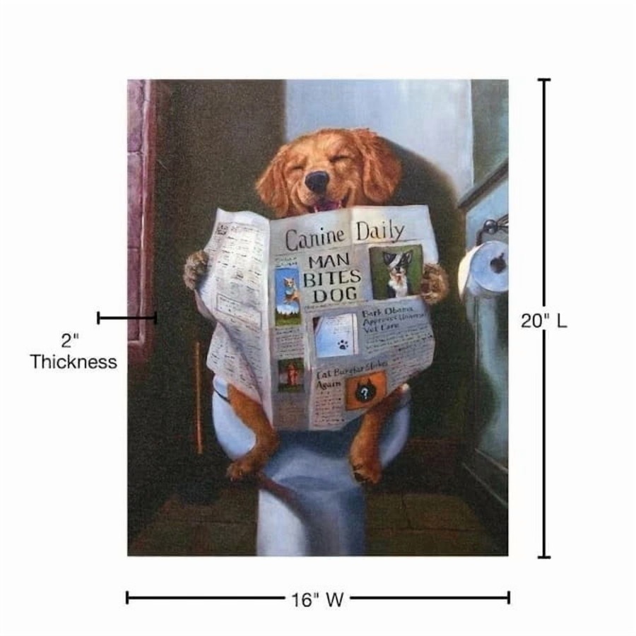 Direct Dog Gone Funny Graphic  – Canvas Wrap Ready Bewertung und Preis