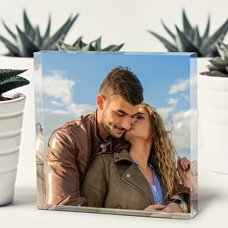 A custom acrylic desktop decor – Photo Acrylic Block Bewertung und Preis