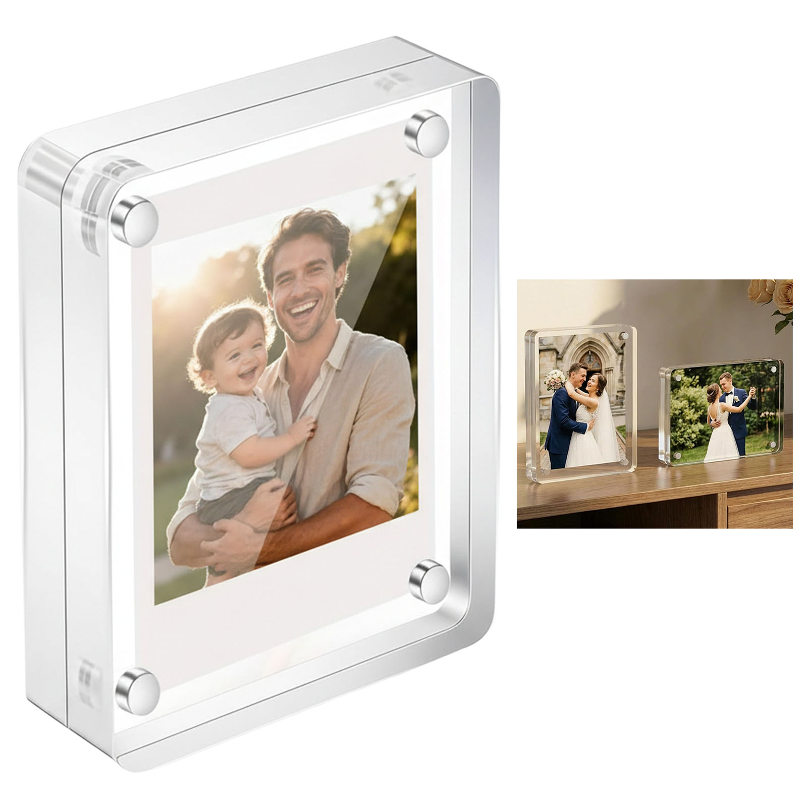 Acrylic Magnetic Photo Frame 2 – Photo Acrylic Block Bewertung und Preis