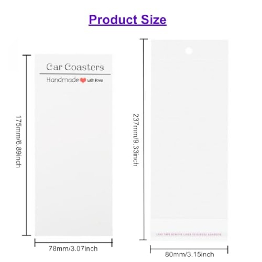 Sets Car Coaster Packaging for – Coaster Sublimation Blank Bewertung und Preis