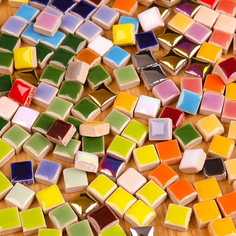 100g DIY Ceramic Mosaic Tiles  – Ceramic Tile Blank Bewertung und Preis