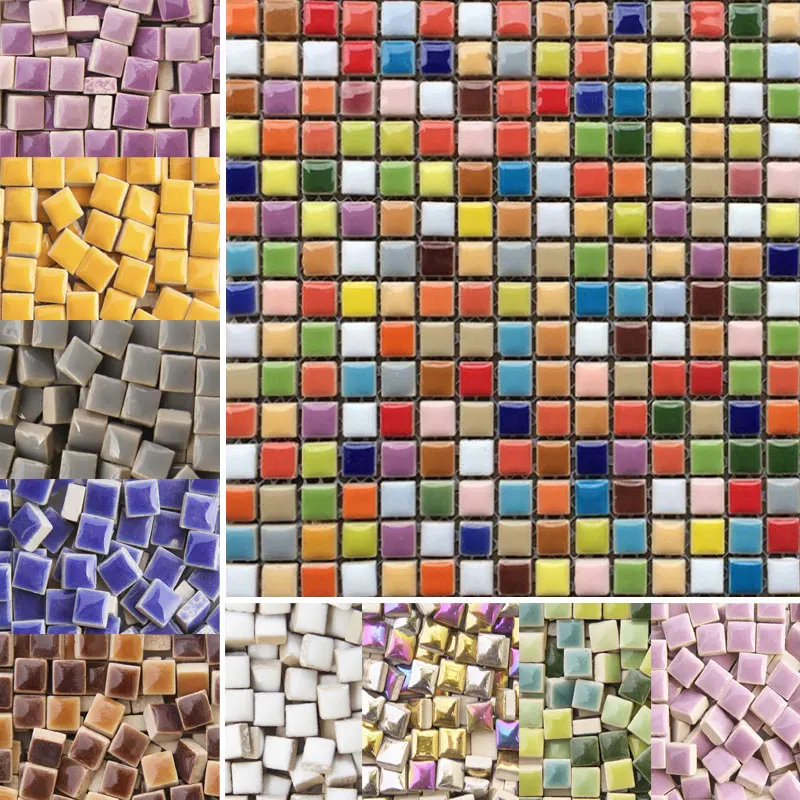 100g DIY Ceramic Mosaic Tiles  – Ceramic Tile Blank Bewertung und Preis