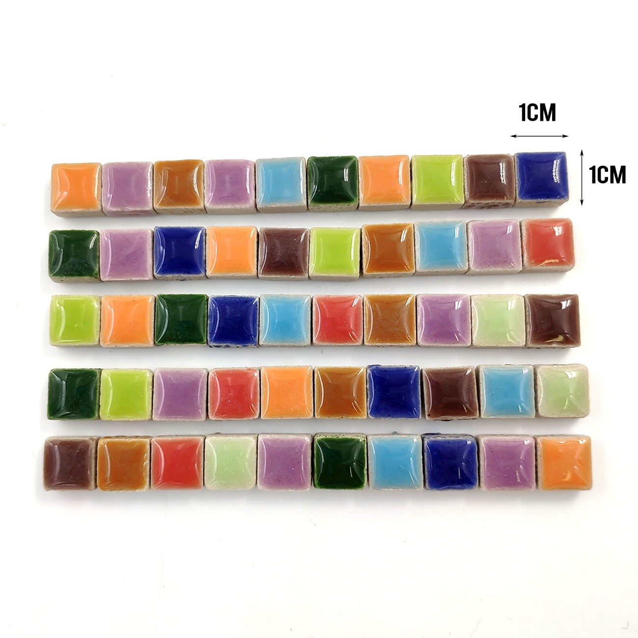 100g DIY Ceramic Mosaic Tiles  – Ceramic Tile Blank Bewertung und Preis