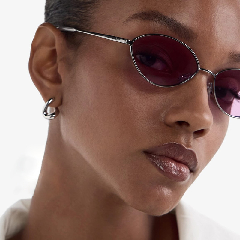 Retro Cat eye Woman Sunglasses – Metal Photo Panel Bewertung und Preis