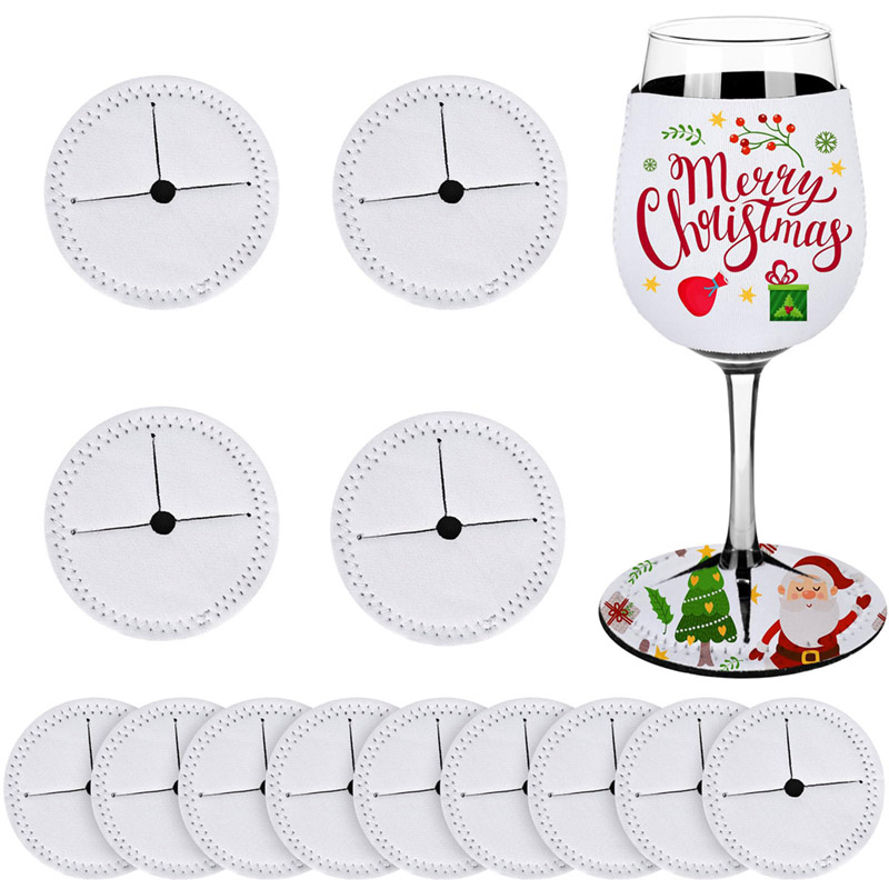5/10Pcs Sublimation Wine Bottl – Coaster Sublimation Blank Bewertung und Preis