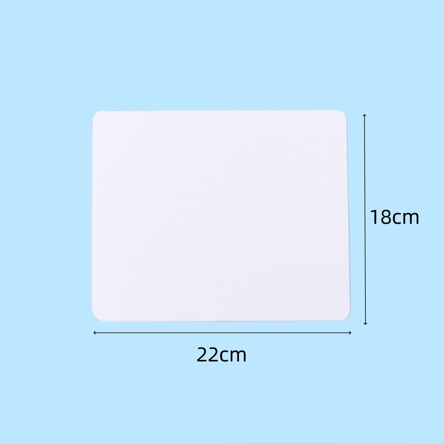 20pc/lot 22*18cm Blank Sublima – Mouse Pad Blank Sublimation Bewertung und Preis