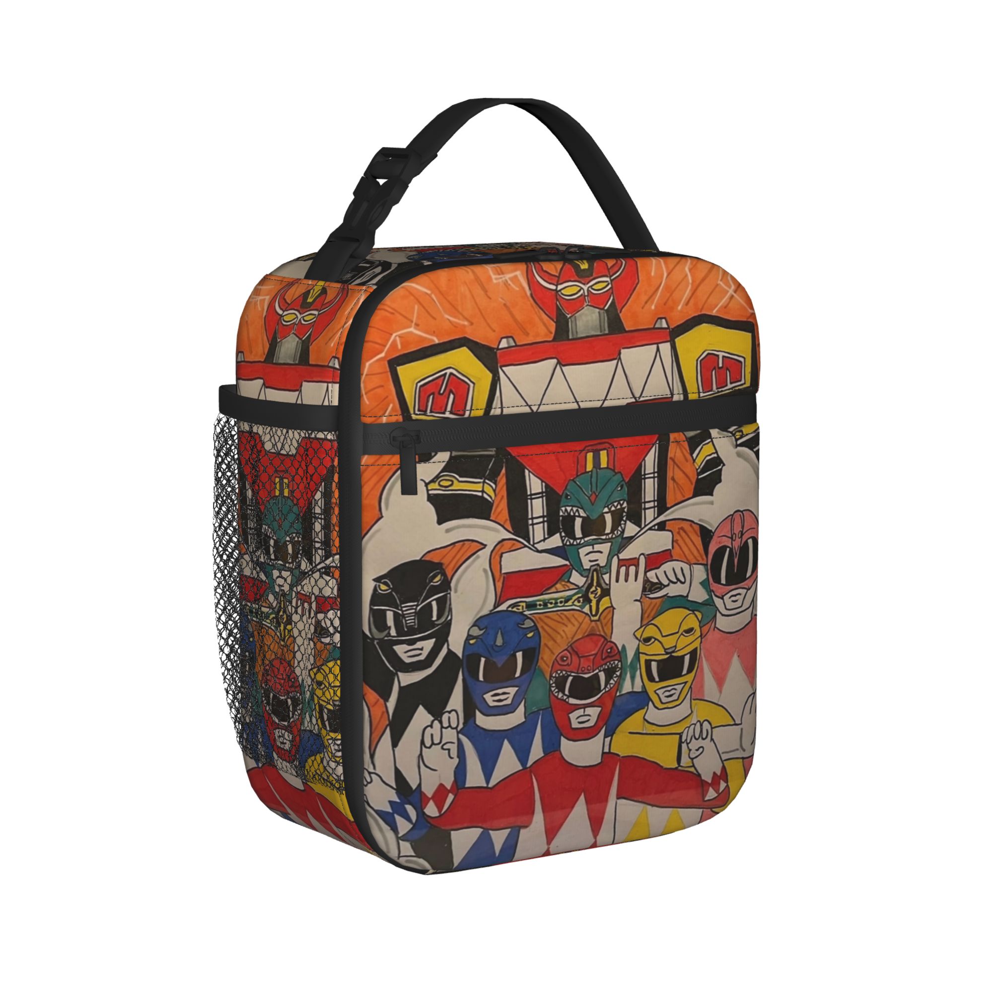 Power Rangers and Megazord Art – Tote Bag Sublimation Bewertung und Preis