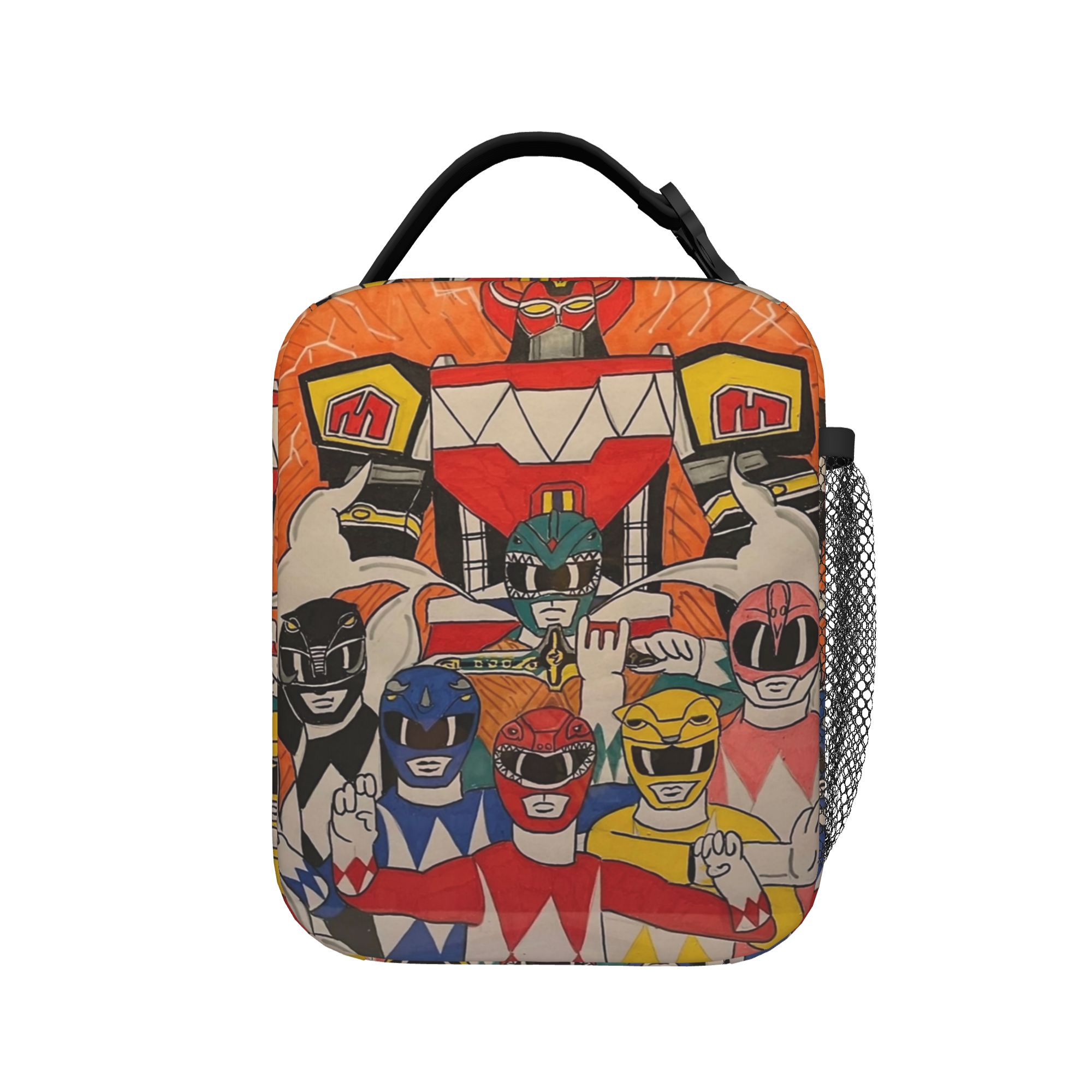 Power Rangers and Megazord Art – Tote Bag Sublimation Bewertung und Preis