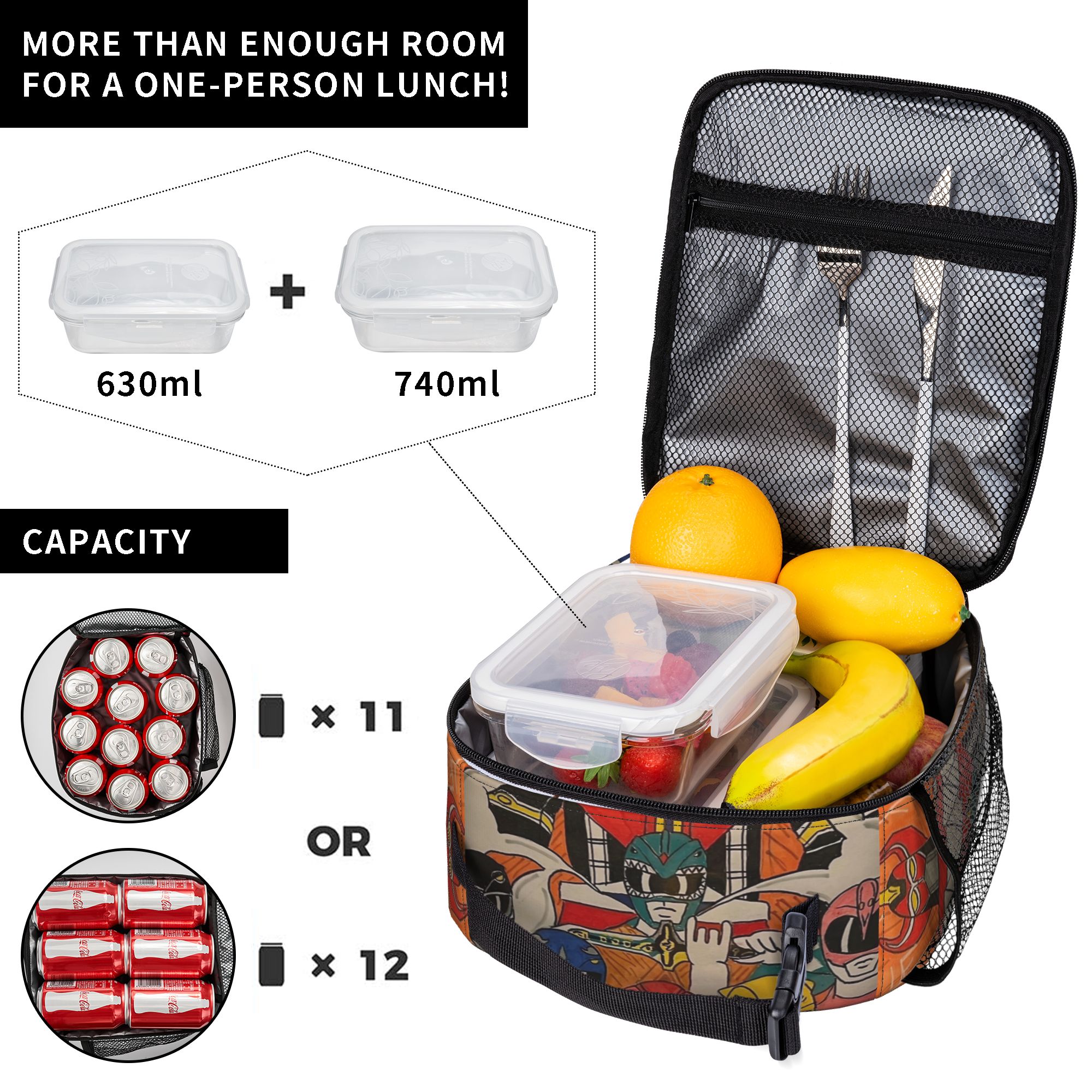 Power Rangers and Megazord Art – Tote Bag Sublimation Bewertung und Preis