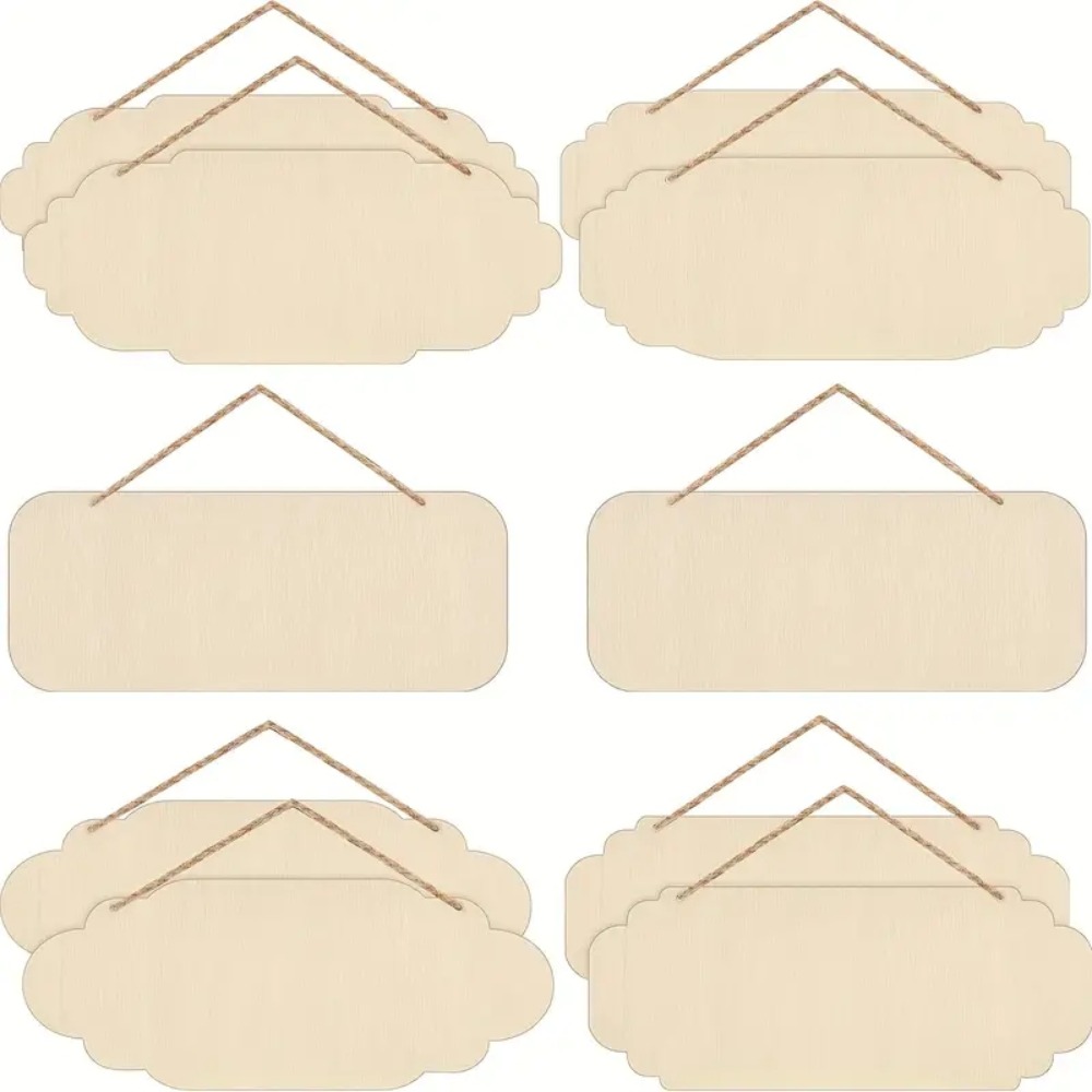 Blank Rectangle Oval Hanging W – Yard Sign Blank Bewertung und Preis