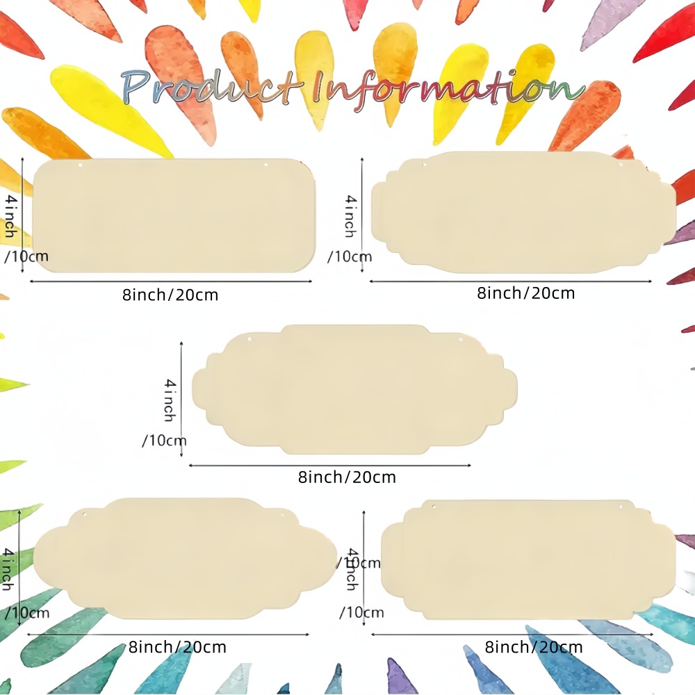 Blank Rectangle Oval Hanging W – Yard Sign Blank Bewertung und Preis