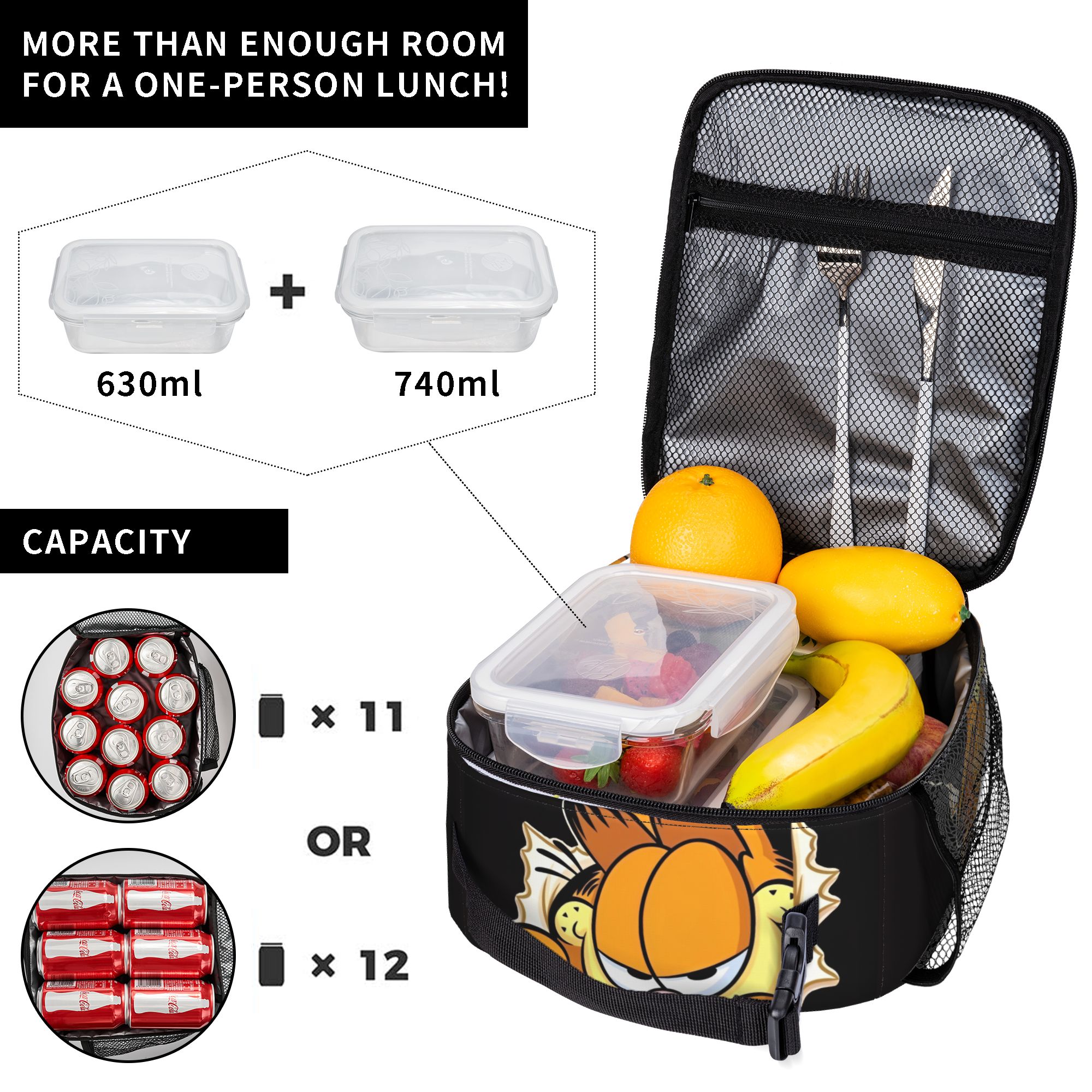 Garfielded Insulated Lunch Bag – Tote Bag Sublimation Bewertung und Preis