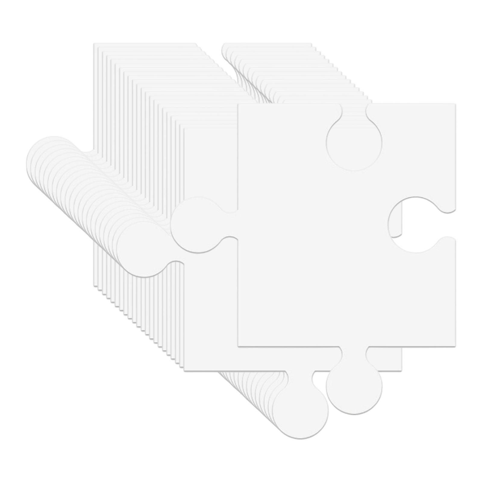 24Pcs White Cardboard Blank Ji – Puzzle Blank White Bewertung und Preis