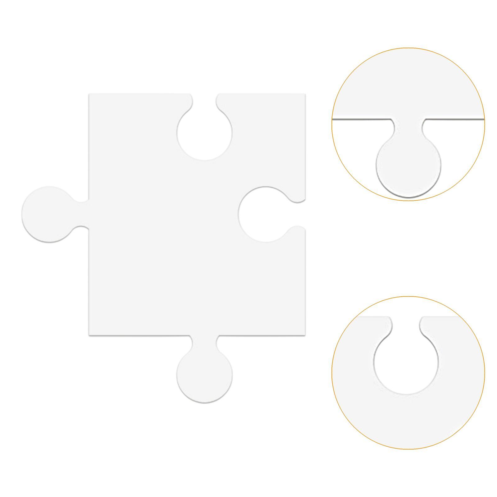 24Pcs White Cardboard Blank Ji – Puzzle Blank White Bewertung und Preis