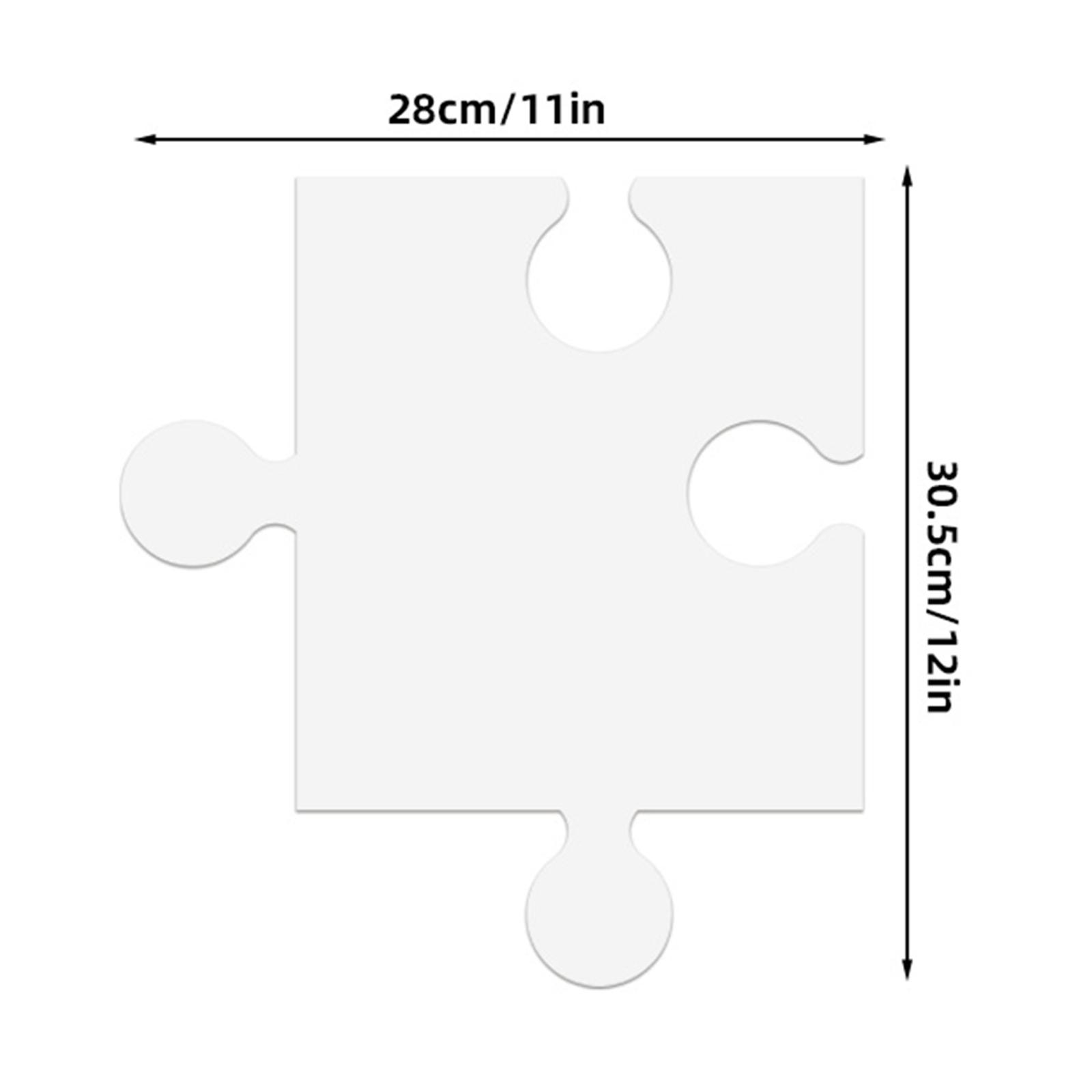 24Pcs White Cardboard Blank Ji – Puzzle Blank White Bewertung und Preis