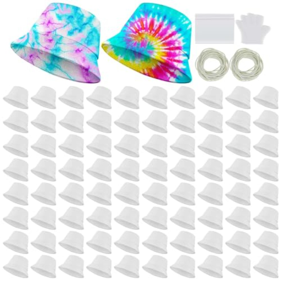 White cotton bucket hat for ti – Hat Sublimation Blank Bewertung und Preis