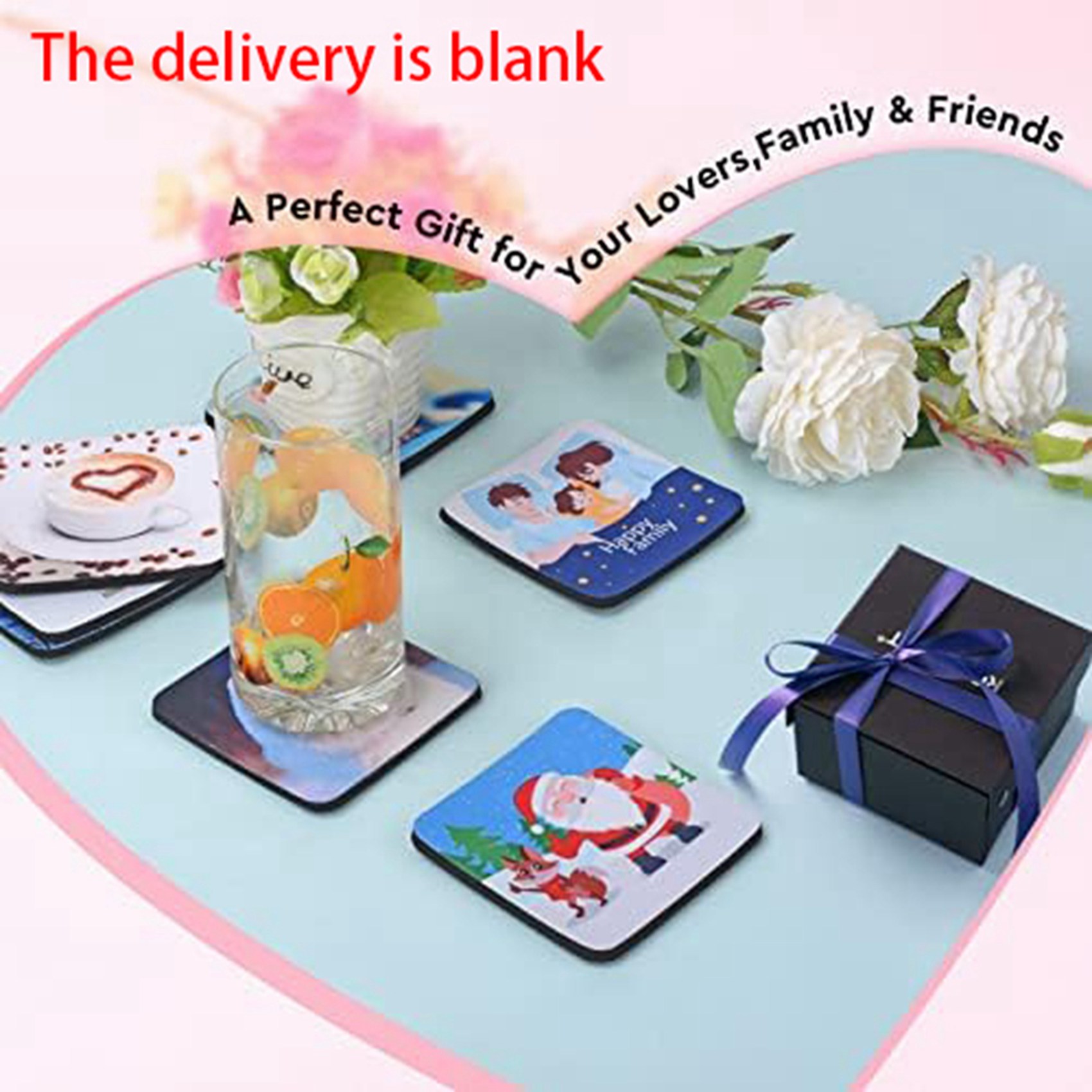 F-F 40PCS Square Sublimation B – Coaster Sublimation Blank Bewertung und Preis