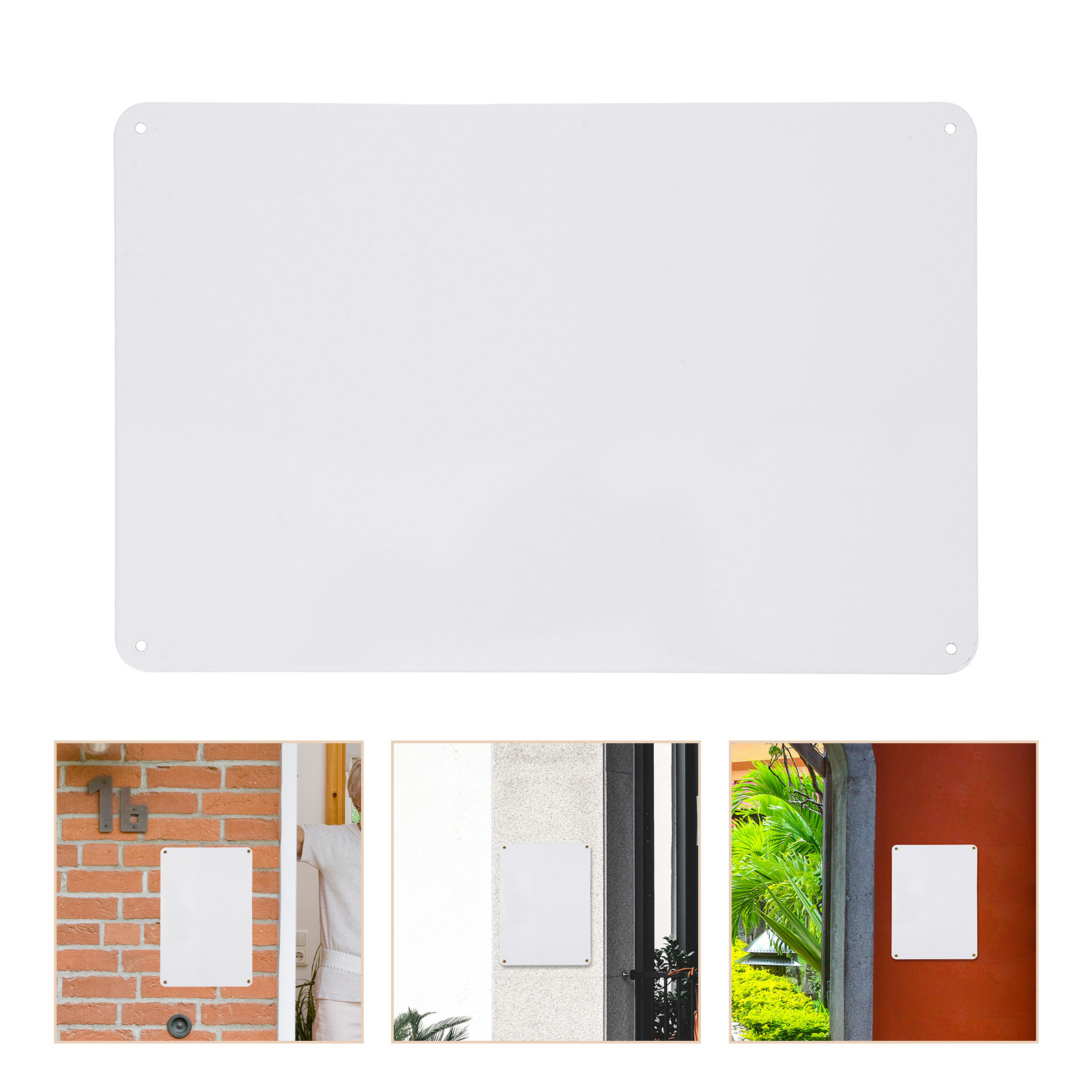 2Pcs Blank Metal Signs Sublima – Yard Sign Blank Bewertung und Preis