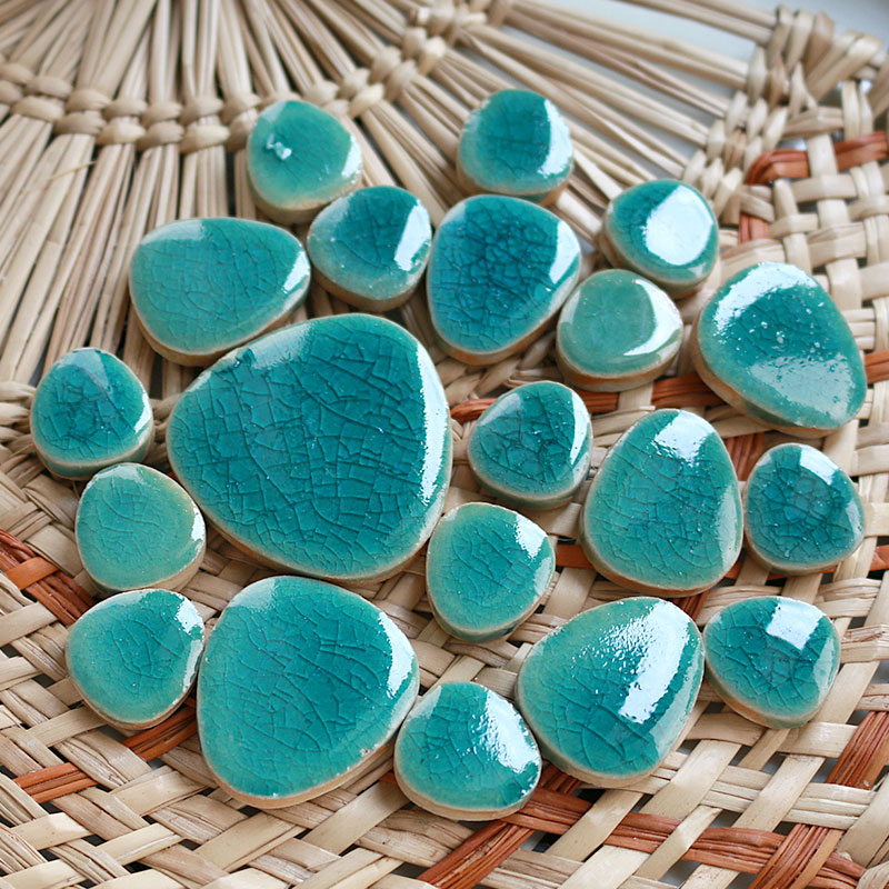 100g DIY Ceramic Mosaic Tiles  – Ceramic Tile Blank Bewertung und Preis