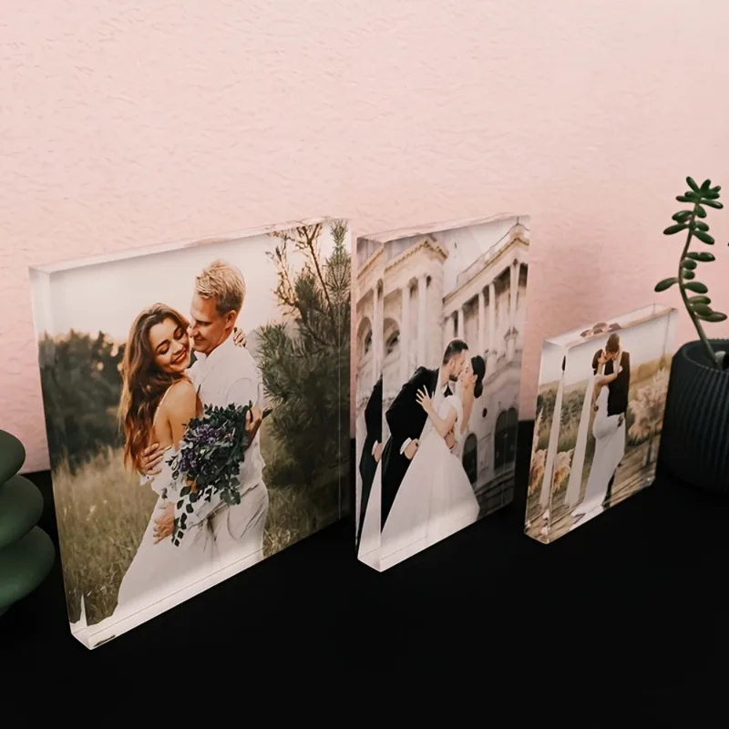 Custom Acrylic Anniversary Pho – Photo Acrylic Block Bewertung und Preis