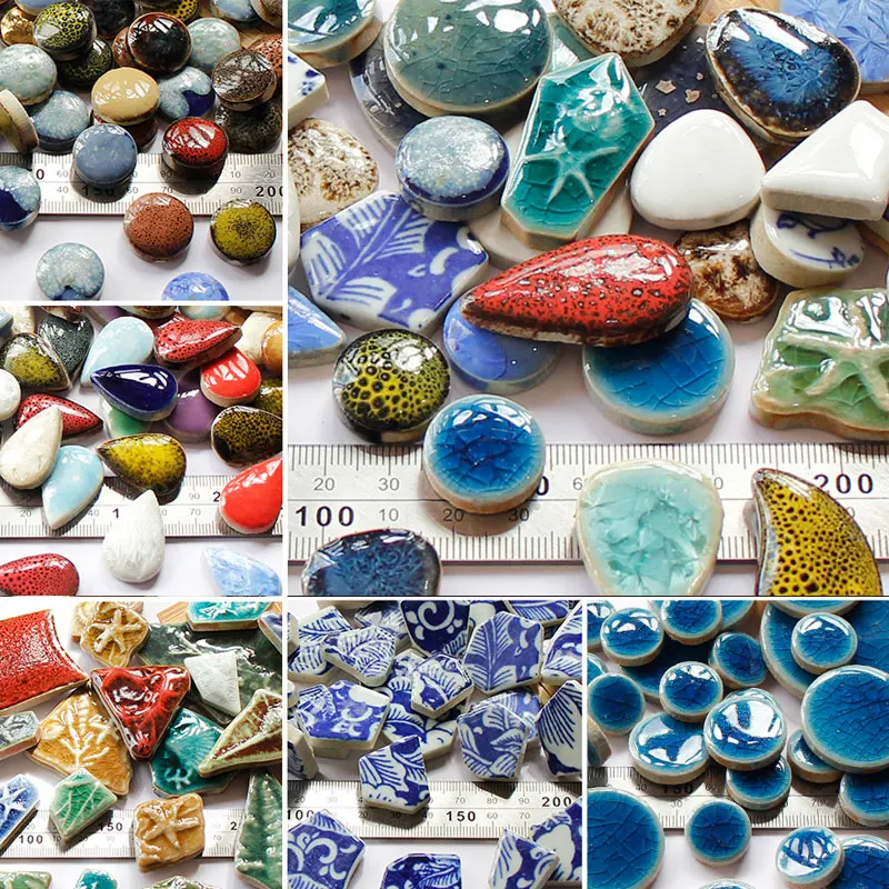 100g Oval Ceramic Mosaic Tiles – Ceramic Tile Blank Bewertung und Preis