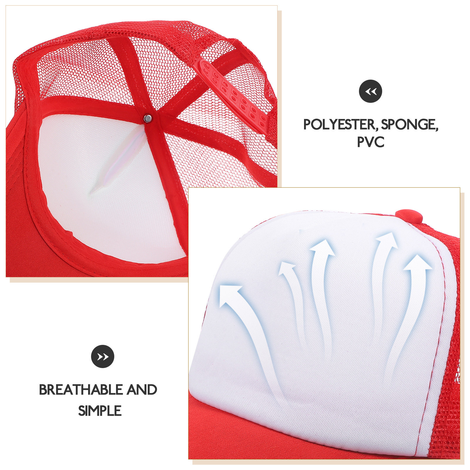10Pcs Sublimation Blank Mesh B – Hat Sublimation Blank Bewertung und Preis